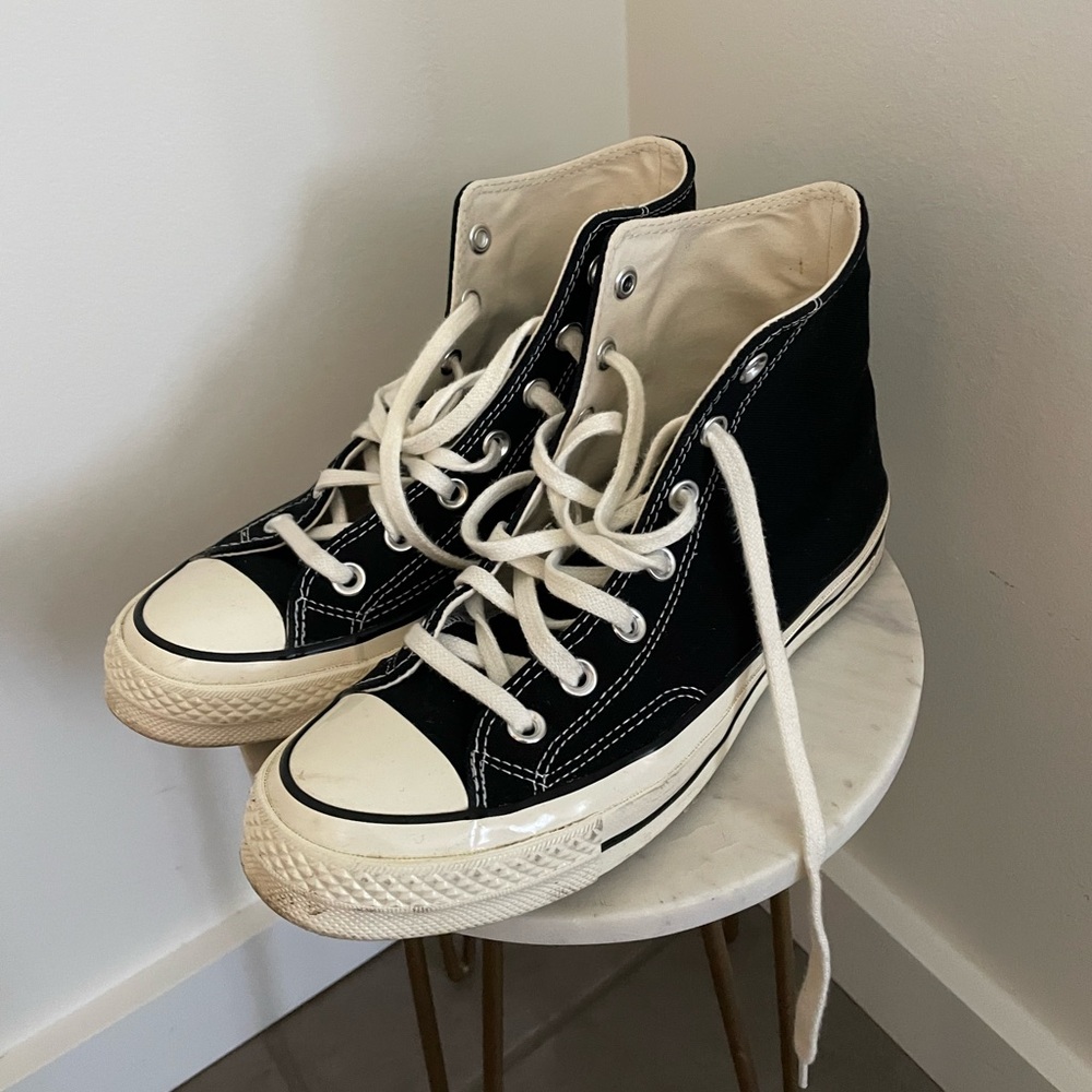 Converse Chuck 70 Hi Black/White Sneakers